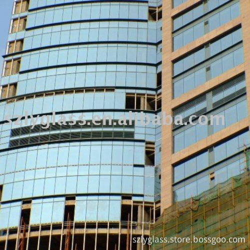 3mm-19mm safety low-e tempered glass for building pass ISO&3C factory shenzhen China